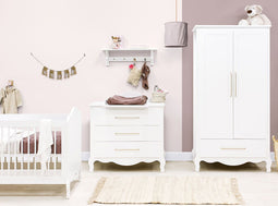 Elena 3-part nursery White - 3-part nursery