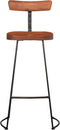 vidaXL - Barkrukken - 2 - st - 49x43x103 - cm - massief - mangohout