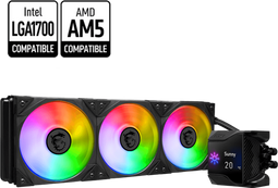 MSI MPG Coreliquid D360 - All-in-One Vloeistofkoeler - 360mm Radiator met 3x 120mm Fans - IPS-Scherm