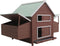 vidaXL - Kippenhok - 157x97x110 - cm - hout - bruin
