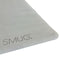 SMUG Yogamat - 4mm Dikte Antislip Sportmat - Duurzaam TPE materiaal Pilates en Fitness Matje - 183 x 61 x 0.4 cm - Grijs