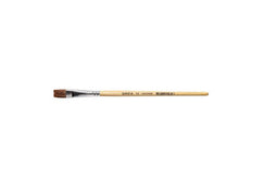 Qrea - Kwast synthetisch haar nr 12 breedte 12,3mm | 12 stuks