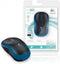 Logitech M185 - Draadloze Muis - 1 jaar batterijduur - Blauw