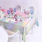Partizzle - Plastic Wegwerp Tafelkleed - 2x Holografisch Design - Unicorn Zeemeermin