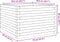 vidaXL - Plantenbak - 70x70x46 - cm - massief - douglashout