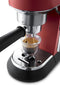 DeLonghi Dedica Style EC 685 - Pistonmachine - Stoompijpje - Rood