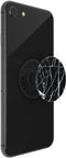 PopSockets - Telefoonaccessoire - Uittrekbare standaard - Zwart Marble