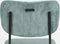 Zuiver Benson Barkruk - Zithoogte 75 Cm - Set Van 2 - Stof Grijs/Blauw - Zwart Metalen Frame