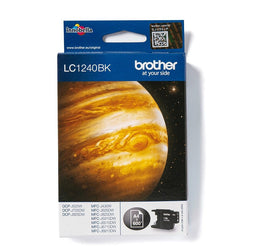 Brother LC-1240BK - Inktcartridge - 600 pagina's - Zwart