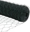 vidaXL - Hexagon - Fence - Groen - 0,4 - x - 25 - m - Staal
