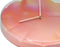 nXt - Wandklok - 20 cm - Plastic - Rood - 'Sweet'