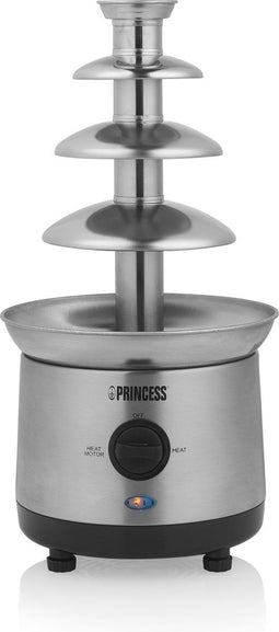 Princess 292999 - Chocoladefontein XXL - 4 Laagse - Grijs