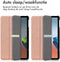 imoshion Tablet Hoes - Geschikt voor Oppo Pad Air - Trifold Bookcase - Rosé Goud