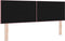 vidaXL - Hoofdbord - met - Diamant - Blokken - Design - in - Roze - 140 - cm - van - Velvet