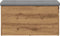 vidaXL - Opbergbankje - 82x42x45 - cm - bewerkt - hout - artisanaal - eikenkleur