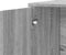 vidaXL - Dressoir - 60x31x70 - cm - bewerkt - hout - grijs - sonoma