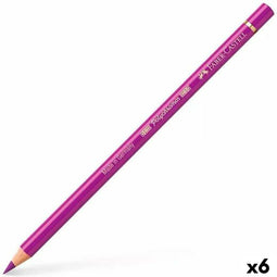 Kleurpotloden Faber-Castell Polychromos Scharlakenrood (6 Stuks)