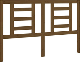 vidaXL - Hoofdbord - 141x4x100 - cm - massief - grenenhout - honingbruin