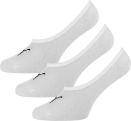 PUMA Footie Sokken - 3 pack - Wit - Maat 35-38