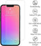 Selencia Gehard Glas Screenprotector - iPhone 13 / 13 Pro / 14 - 9H gehard glas - Transparant