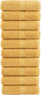vidaXL - Gastendoekjes - SOLUND - 10 - st - 600 - g/m² - 30x50 - cm - goudkleurig