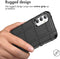 iMoshion Hoesje Geschikt voor Samsung Galaxy A34 (5G) Hoesje Siliconen - iMoshion Rugged Shield Backcover - Zwart