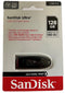 SanDisk Ultra - USB 3.0 Flash Drive 128GB - 100MB/s Leessnelheid - Zwart