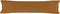 Kussensloop HappyFriday BASIC Terra cotta 45 x 155 cm