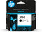 HP 304 - Inktcartridge - Origineel - Zwart