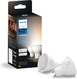 Philips Hue White ambiance Spot - GU10 - warm tot koelwit licht (2 stuks)