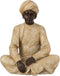 J-Line figuur Indiase Figuur Zittend - polyresin - beige/bruin - large