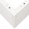 vidaXL - Plantenbak - 50x50x68,5 - cm - massief - grenenhout - wit