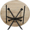 StarFurn Eettafel Ferris Eiken Rond 110cm Naturel