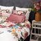 Melli Mello High on love Duvet cover White - 240x200/220CM (+2x 70x60CM pillowcase 2pcs.)