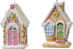 Huis polyresin l6.5b5.5h10 cm a2