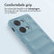 imoshion Hoesje - Geschikt voor OnePlus Nord 3 - EasyGrip Backcover - Lichtblauw