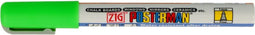 Stift waterproof posterman fluo groen - Zig
