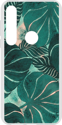 Design Backcover Motorola Moto G8 Plus hoesje - Monstera