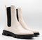 Michael Kors Ridley Chelsea Boots - Luxe uitstraling - Crème - Maat 39