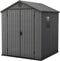 Keter Darwin 66 - Tuinhuis - 190x183x221 cm - Grijs