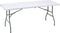 Opvouwbare Tafel 180x70x74 cm - Inklapbare Tafel met Draaghandvat en Veiligheidsslot - Wit