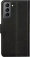 Dbramante1928 Galaxy S21 - Flip cover - Magneetsluiting en ruimte voor pasjes - Zwart