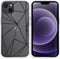 iMoshion Hoesje Geschikt voor iPhone 13 Hoesje Siliconen - iMoshion Design hoesje - Transparant / Graphic Cube
