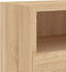 vidaXL - Tv-meubels - 2 - st - 60x30x30 - cm - bewerkt - hout - sonoma - eikenkleurig