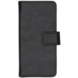 iMoshion Hoesje Geschikt voor Alcatel 1C (2019) Hoesje Met Pasjeshouder - iMoshion Luxe Bookcase - Zwart