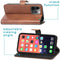 iMoshion Hoesje Geschikt voor iPhone 13 Pro Max Hoesje - iMoshion Luxe Bookcase - Bruin