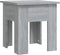 vidaXL - Salontafel - 40x40x42 - cm - bewerkt - hout - grijs - sonoma - eikenkleurig