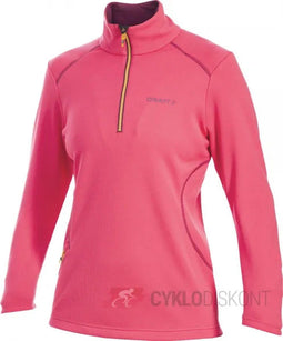 Craft Flex HZ Pullover - Dames coltrui - Warm en elastisch - Roze