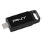 PNY P-FD64GELC-GE - Monitor - 64 GB - USB 3.2 - Zwart