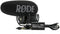 Røde VideoMic Pro+ - Shotgun microfoon - High pass filter 75 Hz en 150 Hz - Inclusief Rycote Lyre mount en windscherm